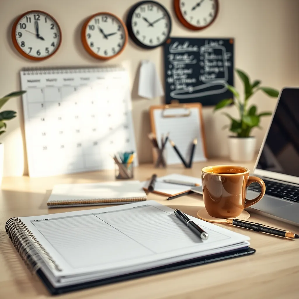 Jak nauczyć się skutecznego planowania i organizowania dnia?